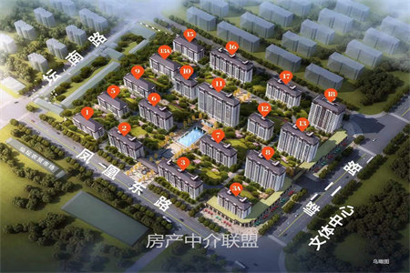 恒大翡翠华庭，刚需必看单价7000出头，南北通透户型